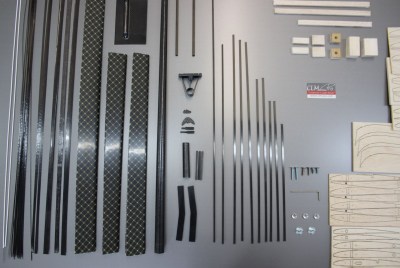 CLM Pro Elemental 2 RC model hybrid pure glider sailplane kit